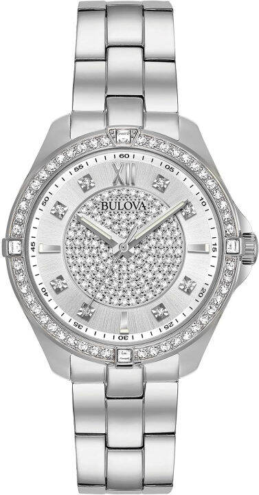 bulova-ladies-classic-crystal-stainless-steel-2-hand-quartz-watch-pave-dial-style-96l236