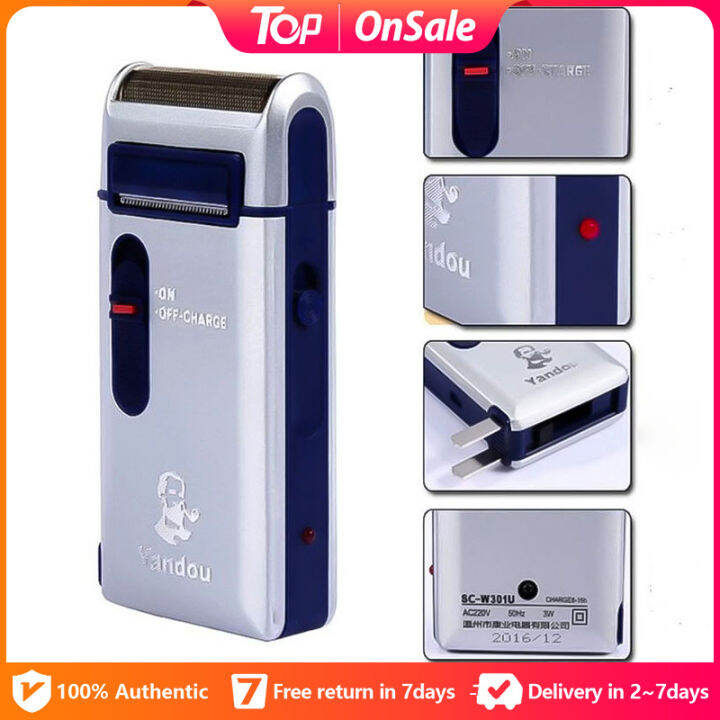 🔝 Original YanDou Rechargeable Shaver for Men Portable Travel