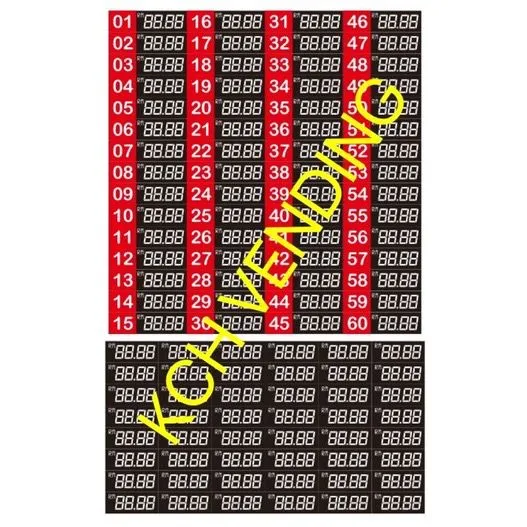 Vending Machine Pricing Numbering sticker | Lazada