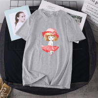 เสื้อยืดแขนสั้นพร้อมส่ง 10สี ลายการ์ตูน ขายดีตามเทรนต์ ลายน่ารัก สีสันสดใส่น่ารัก ใส่ได้ทั้งหญิงและชาย (S-3XL) *BK-360