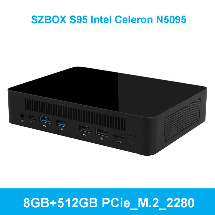 szbox-n5095-intel-คอมพิวเตอร์ขนาดเล็ก-s95-celeron-คอมพิวเตอร์ขนาดเล็ก-pc-windows-11-ddr4-8gb-128gb-ssd-wifi-bt-usb-6สายแลนคู่4k-คอมพิวเตอร์ขนาดเล็กคอมพิวเตอร์เกมส์พีซี