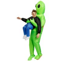 Cosplay Adult Kids Alien Inflatable Dinosaur Costume Boys Girl Party Costume Funny Suit Anime Fancy Dress Halloween Costume