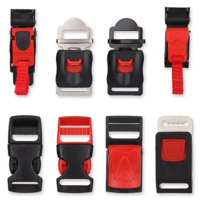 ：“{—— Motorcycle Helmet Buckles ABS Speed Sewing Clip Motocross Chin Strap Flexible Clips Bicycle Helmets Buckle Motor Bike Accessory