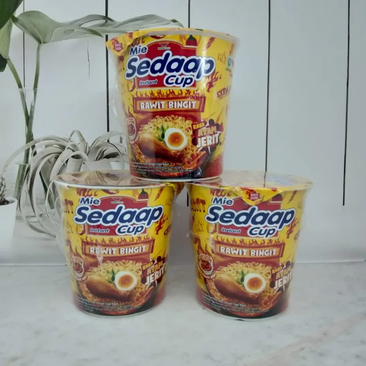 Mie Sedaap Cup Rawit Ayam Jerit Baso Bleduk Gr Lazada Indonesia