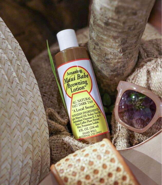 [PREORDER] AMAZING BROWNING TAN LOTION BY MAUI BABE 8FL OZ (236 ML