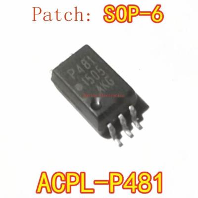 10Pcs ใหม่ Original ACPL-P481-500E ACPL-P481ผ้าไหมหน้าจอ P481 Patch SOP6 Spot