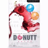 Donutt คอลลาเจนเปปไทด์ 10000 มก.รสเชอร์รี่ (10 ซอง) 1 กล่อง