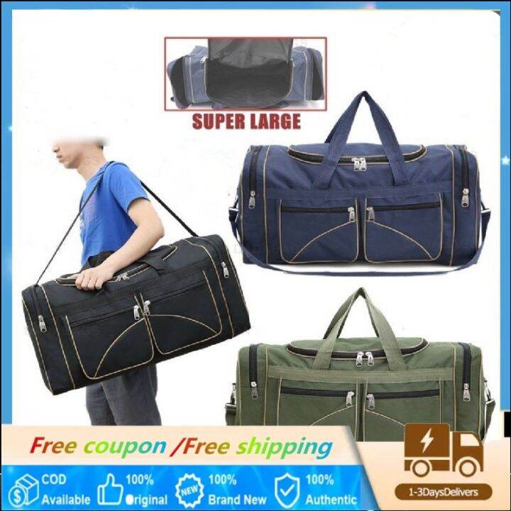 Big Size Travel Duffle Luggage Bag Men Women Large Capacity Waterproof