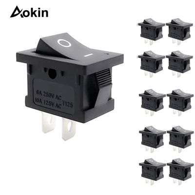 10Pcs ON-OFF KCD1 15x20 Millimeters 2Pin Interruptor Type of Vessel 6A 250 V 10A 125 V 15X21 Rocker Power Square Switch