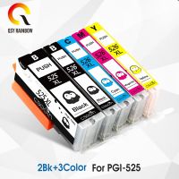 【On Sale】 Print It Mall PGI-525 CLI-526หมึกที่เข้ากันได้สำหรับ PIXMA IP4850 IP4950 IX6550 MG5150 MG5350 MG5250