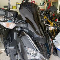 กระจกคุณภาพสูงควันใหม่สำหรับ Ninja Z900 Z 900 ZR900 ZR 900 2017 2018 2019 Windscreen ที่เบนทางลมอากาศ MOTO