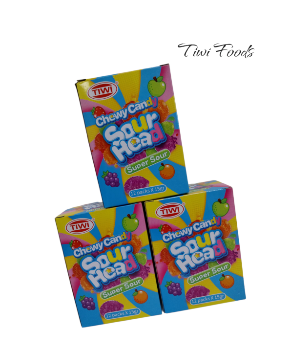 Tiwi Sour Head Super Sour Chewy Candy 12pcs Lazada PH