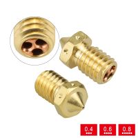 【LZ】 3D Printer Nozzle for 1.75mm Filament E3DV6 Clone-CHT Tip Nozzles Brass Copper Print Head 0.4mm 0.6mm 0.8mm High Flow