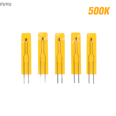 FUYU 5pcs 2.5cm 3435 10K 50K 100K NTC Thin Film Thermistor MF5B SMD 10K 1% เซ็นเซอร์อุณหภูมิสำหรับเซ็นเซอร์ termior NTC