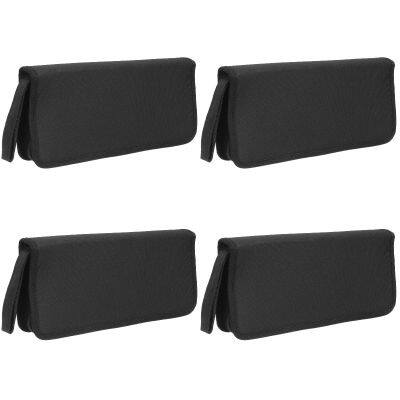 ✧ 4pcs Piano Tuning Tools Bag Portable Tuning Kit Storage Bag Instrument Supplies