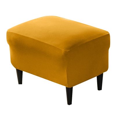 ☂✲ Printed Stretch Footrest Cover Geometry Ottoman Covers Polyester Dustproof Chair Sofa Footrest Slipcovers