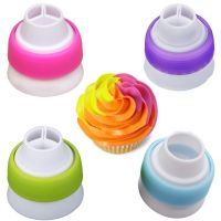 【hot】☊  1PC Icing Piping Russian Nozzle Converter Reusable Pastry Decorating Tools