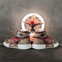 Fashion Comfortable Cool Design Men Casual Sneaker Shoes Anime Naruto Pattern High Tops