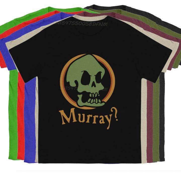 mens-t-shirt-murray-anime-pure-cotton-tee-shirt-men-t-shirts-monkey-island-game-lechuck-elaine-guybrush-t-shirts-summer-tops