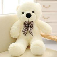 [COD] Factory wholesale large teddy bear plush doll big bow tie hug wedding gift on behalf of