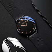 Đồng hồ nam chính hãng DIZIZID dây thép lụa cao cấp mặt siêu mỏng thời