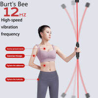 Burts-ที่ถอดออกได้แท่งฝึกออกกำลังกายยืดหยุ่น Flexi-Bar อุปกรณ์ออกกำลังกาย สเตรทช์ ยางยืด การสั่นสะเทือน โยคะ ฟิตเนส แท่งสลายไขมันสลายไขมัน Fat burning bar