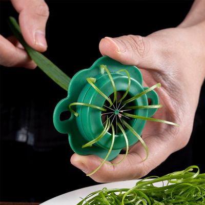 [HOT P] เครื่องหั่นดอกเหมย,หอมหัวใหญ่เขียวใหม่หั่นง่ายเครื่องตัดหัวหอมลวดแกดเจ็ตสำหรับครัวในครัวซูเปอร์ไฟน์เครื่องปอกผัก