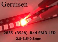 【✔】 Binibining Zero Waste mall 12-20LM LED แบบ SMD สีแดง0.2W 620-625NM ชิพ Leds ไดโอดเปล่งแสงสว่างสูง60Ma SMD/SMT 3528สีแดง/200ชิ้น