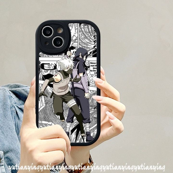 เคสโทรศัพท์มือถือแบบนิ่ม-ลายการ์ตูนนารูโตะ-ลูฟี่-วันพีซ-สําหรับ-ไอโฟน-7-13-12-14-max-xr-x-6-8-6s-xs-2020