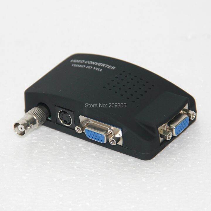 CAV2V AV to VGA Adapter RCA CVBS to 15pin DSUB Convert TV Composite S