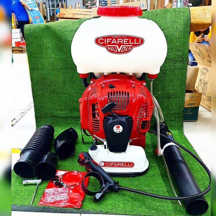 cifarelli-เครื่องพ่น-เอนกประสงค์-รุ่น-m1200-เครื่องพ่นละอองฝอย-เครื่องยนต์-2-จังหวะ-5แรงม้า-17-ลิตร-italy-พ่นปุ๋ยน้ำ-จัดส่ง-kerry