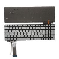 New French keyboard FOR ASUS N751 N751J N751JK N751JX with backlit FR laptop keyboard silver