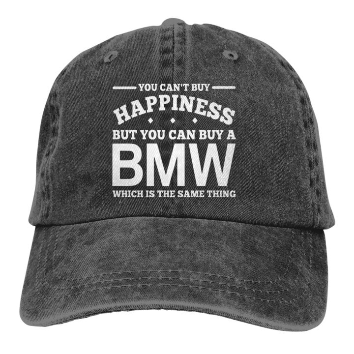 2023-new-fashion-bmw-you-cant-buy-happiness-but-you-buy-bmw-fashion-cowboy-cap-casual-baseball-cap-outdoor-fishing-sun-hat-mens-and-womens-adjustable-unisex-golf-hats-washed-caps-contact-the-seller-fo