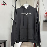 จดหมายที่เรียบง่ายโลโก้ VETEMENTS H Oodies ผู้ชายผู้หญิง1:1 High Street แฟชั่นสบายๆ O Versize เสื้อสวมหัวเสื้อภายในแท็ก