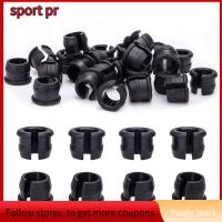 SPORT PR 20PCS พลาสติกทำจากพลาสติก วาล์วจักรยาน Schrader ชิ้นส่วนจักรยานจักรยาน สีดำสีดำ แปลงขอบล้อ ของใหม่ วาล์ว presta เอ็มทีบี