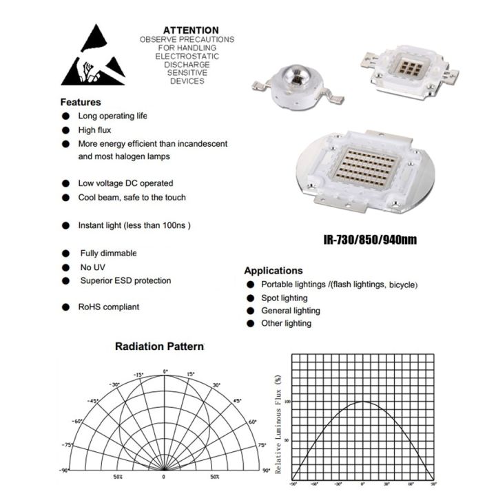 ir-led-730nm-850nm-940nm-3w-5w-illuminator-light-ir-infrared-waterproof-night-vision-cctv-fill-light-for-cctv-camera-ip-camera