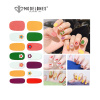 Modelones sticker móng tay giả 14 miếng nail giả học sinh chống nước làm - ảnh sản phẩm 1