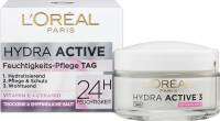 L’oreal Paris  ลอรีอัลครีมสูตรผิวแห้งแพ้ง่ายรุ่น Hydra active Vitamin E  24 H ทากลางวันจากยุโรปขนาด 50ml