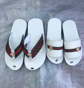 Sandal GUCCI* nam nữ da bò chữ nổi đẹp cao cấp 1650k Kích thước: Nữ 3 –  lien fashion