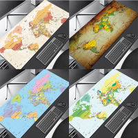 Gaming Mouse Pad Large Gamer Computer Mousepad Table 900x400mm Big Mat World Map XXL Keyboard Desk Mousepad for Laptop Notebook