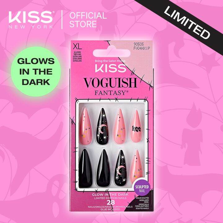 Kiss NY Halloween Voguish Fantasy Nails Fright Night Lazada PH