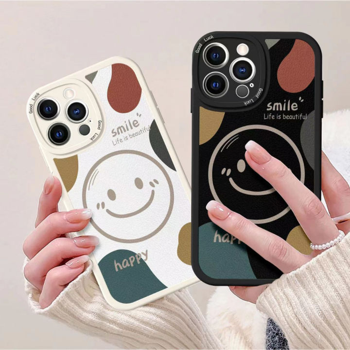 ส่งจากไทใบหน้ายิ้ม-smile-น่ารัก-เคส-xr-บอดี้-13pro-x-xs-บอดี้-14-pro-เคสไอโฟน-xr-body-14-pro-เปลี่ยนบอดี้-13-pro