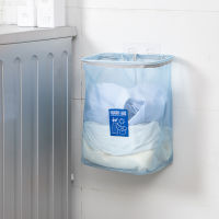 2 Color Foldable Wall Hanging Laundry Basket Portable Dirty Laundry Hamper Bathroom Clothes laundry Organizer Storage Bag