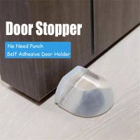 1pc Transparent Door Stopper Self Adhesive Door Holder Catch Floor Mounted Door Stop for Protection of Wall and Furniture Access Decorative Door Stops