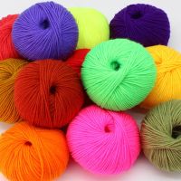 【YD】 1Roll 50g Sweater Wool Hand-knitted Soft Dyed Yarn Sewing Supplies Fibres Purpose Hat Scarf