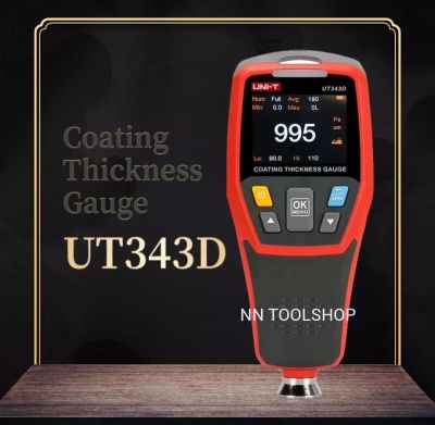 UNI-T UT343D Digital Coating Gauge Meter เครื่องวัดความหนาฟิล์ม เครื่องวัดความหนาสี สินค้าพร้อมส่ง