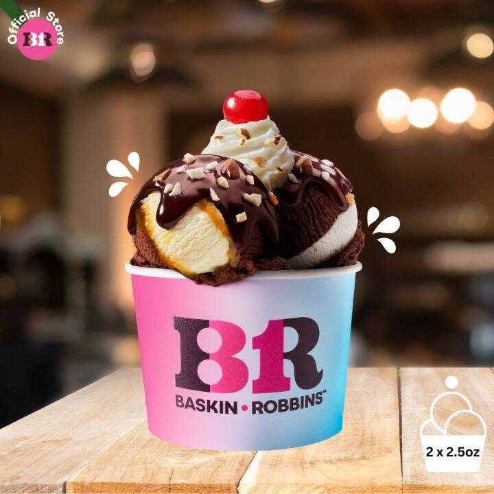Baskin Robbins Chocolate Overload Sundae Ice Cream [Self PickUp] Lazada