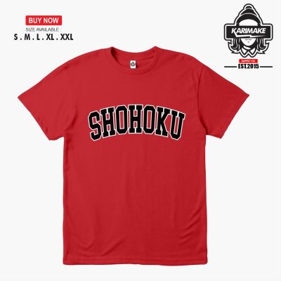 【New】เสื้อยืดลายการ์ตูนอนิเมะ SLAM DUNK SHOHOKU สําหรับผู้ชาย