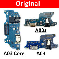 Original พอร์ตชาร์จ USB Flex Cable Connector สำหรับ Samsung A03S A307 A037F SM-A307F / A03 / A03 Core โมดูลไมโครโฟน-harjea4397887