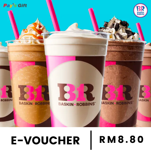 Baskin Robbins eVoucher RM8.80 30 days validity Lazada
